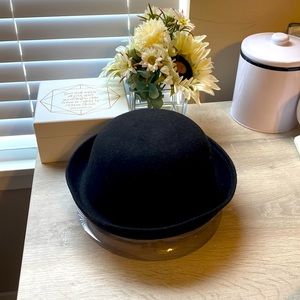 Black Bowler Hat